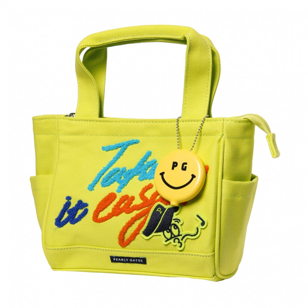 PEARLY GATES Pouch TakeitEasy & BALL-kun Canvas Cart Bag 0535281701