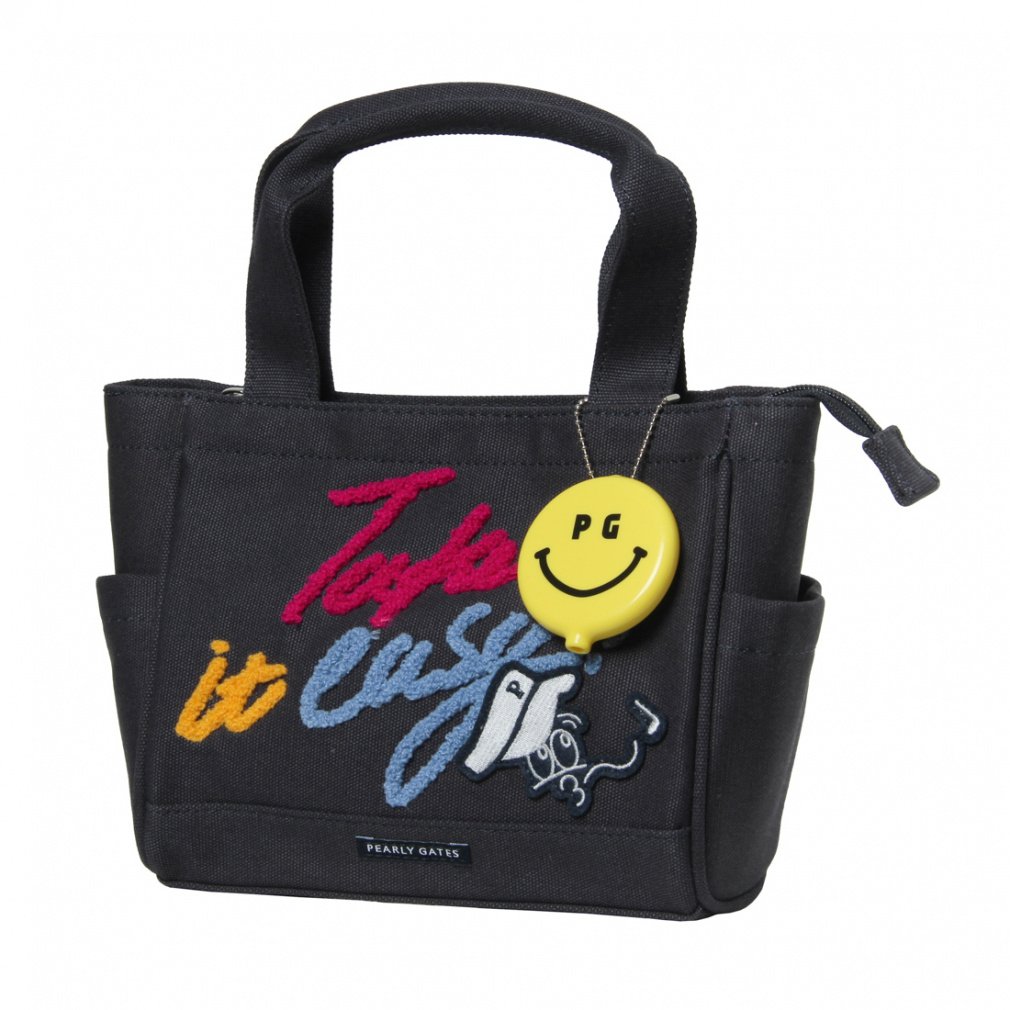 PEARLY GATES Pouch TakeitEasy & BALL-kun Canvas Cart Bag 0535281701