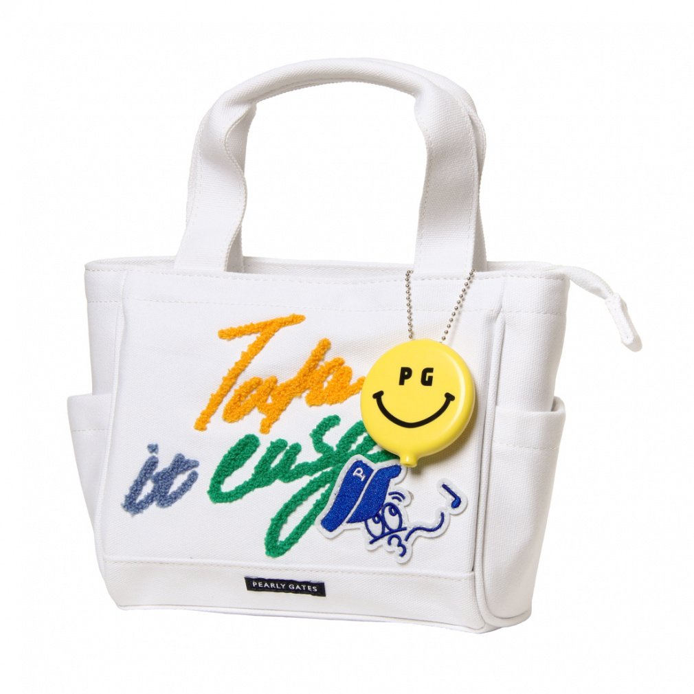 PEARLY GATES Pouch TakeitEasy & BALL-kun Canvas Cart Bag 0535281701