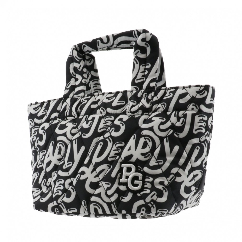 PEARLY GATES Pouch Puni Puni Logo Pattern Cart Bag 0535281102