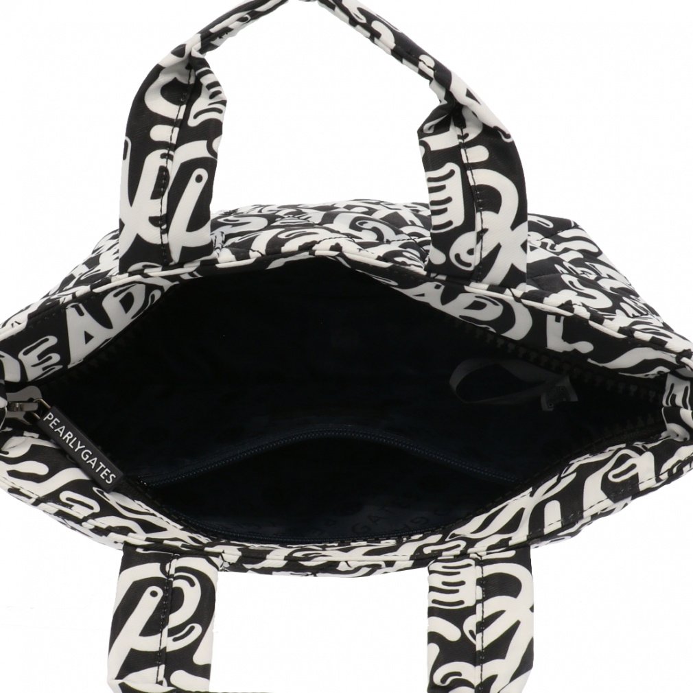 PEARLY GATES Pouch Puni Puni Logo Pattern Cart Bag 0535281102