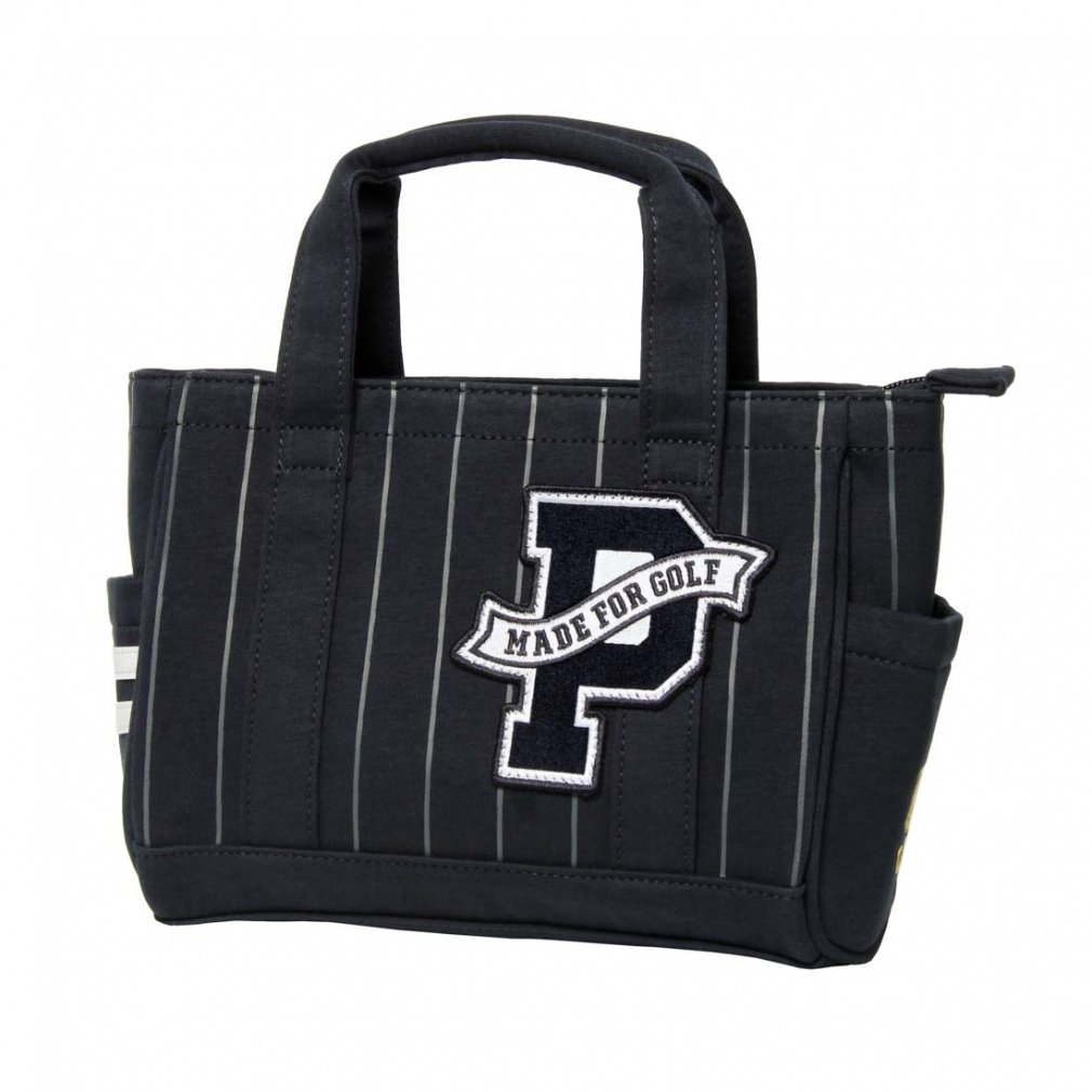 PEARLY GATES Pouch Pinstripe Pattern Terry Cloth Cart Bag 0535281911