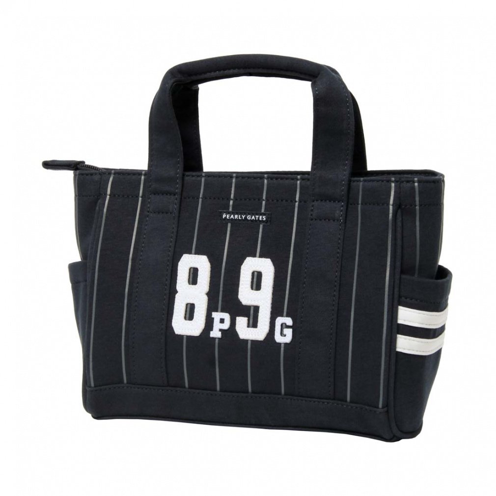 PEARLY GATES Pouch Pinstripe Pattern Terry Cloth Cart Bag 0535281911