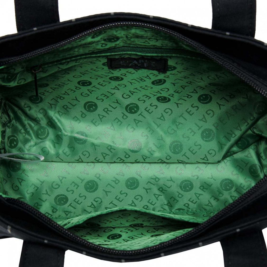 PEARLY GATES Pouch Pinstripe Pattern Terry Cloth Cart Bag 0535281911