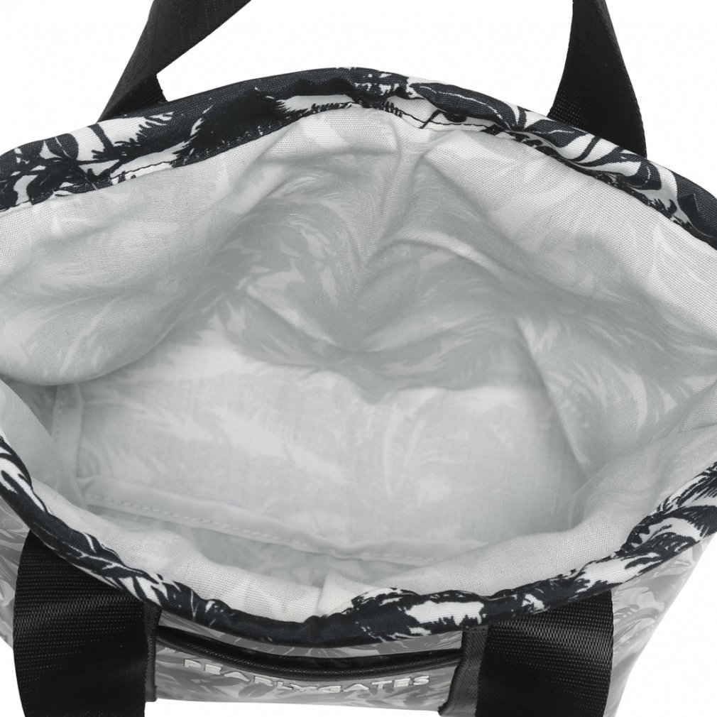 PEARLY GATES Pouch Delicate Botanical Pattern Clear Cart Bag 0533281603