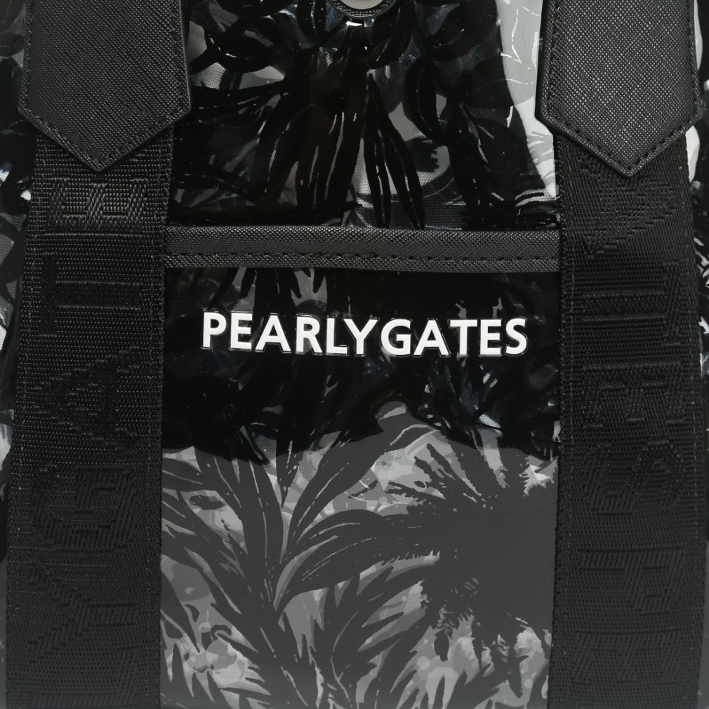 PEARLY GATES Pouch Delicate Botanical Pattern Clear Cart Bag 0533281603