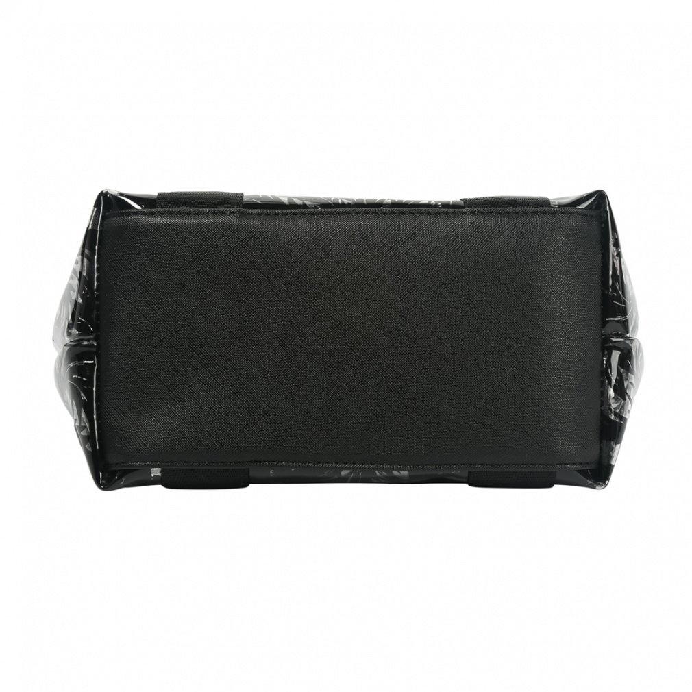 PEARLY GATES Pouch Delicate Botanical Pattern Clear Cart Bag 0533281603