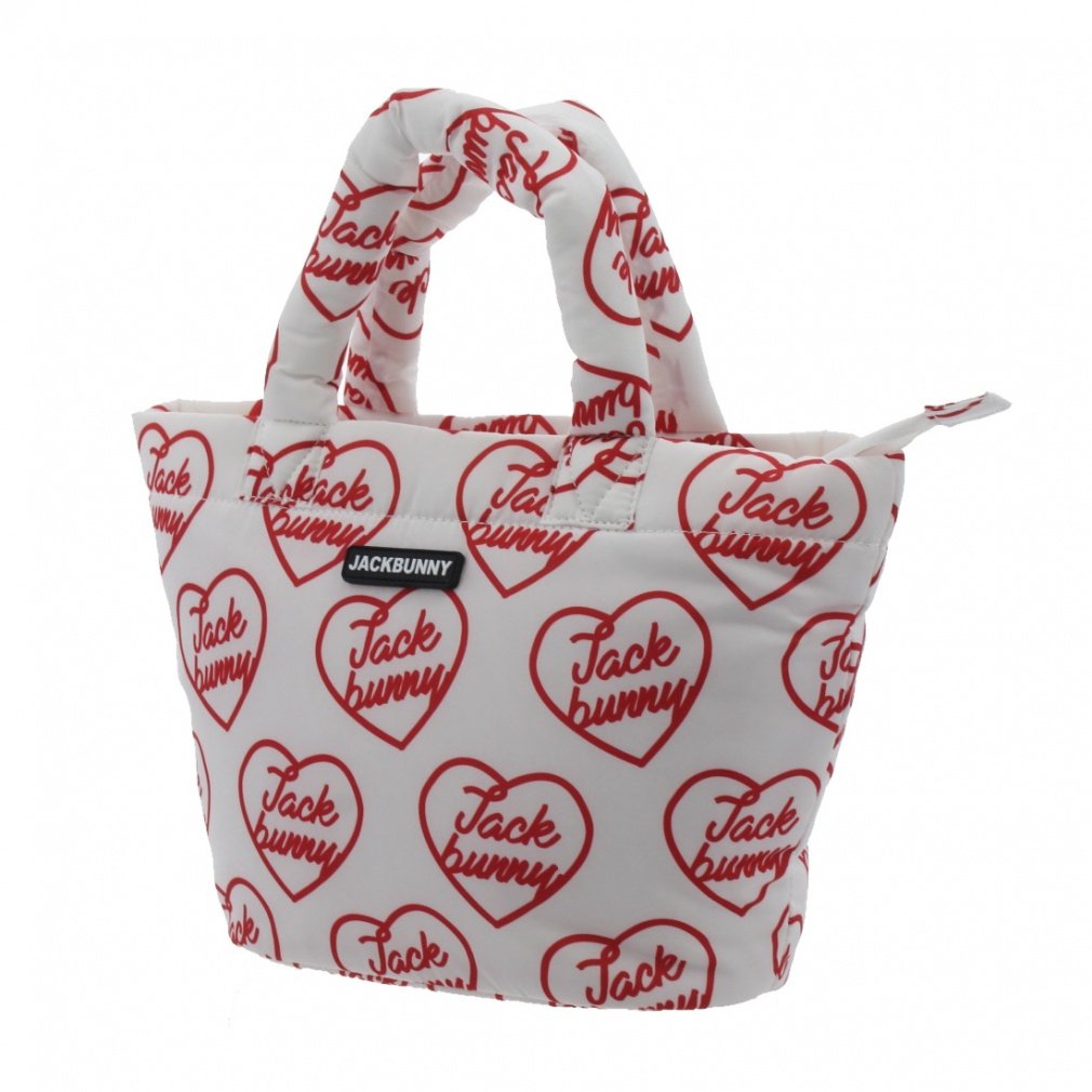 Jack Bunny Pouch Heart Pattern Print Cart Bag (2624281101)