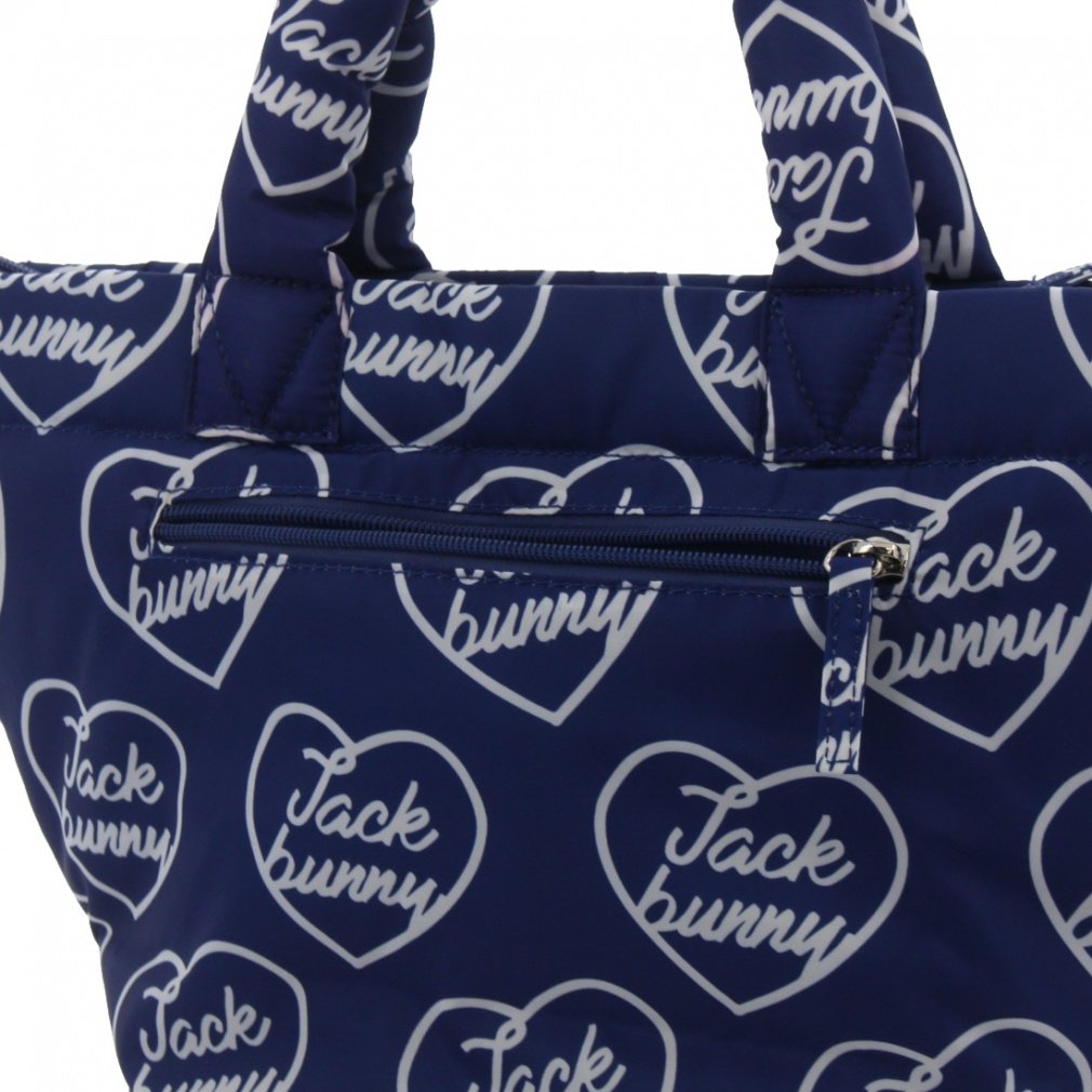 Jack Bunny Pouch Heart Pattern Print Cart Bag (2624281101)