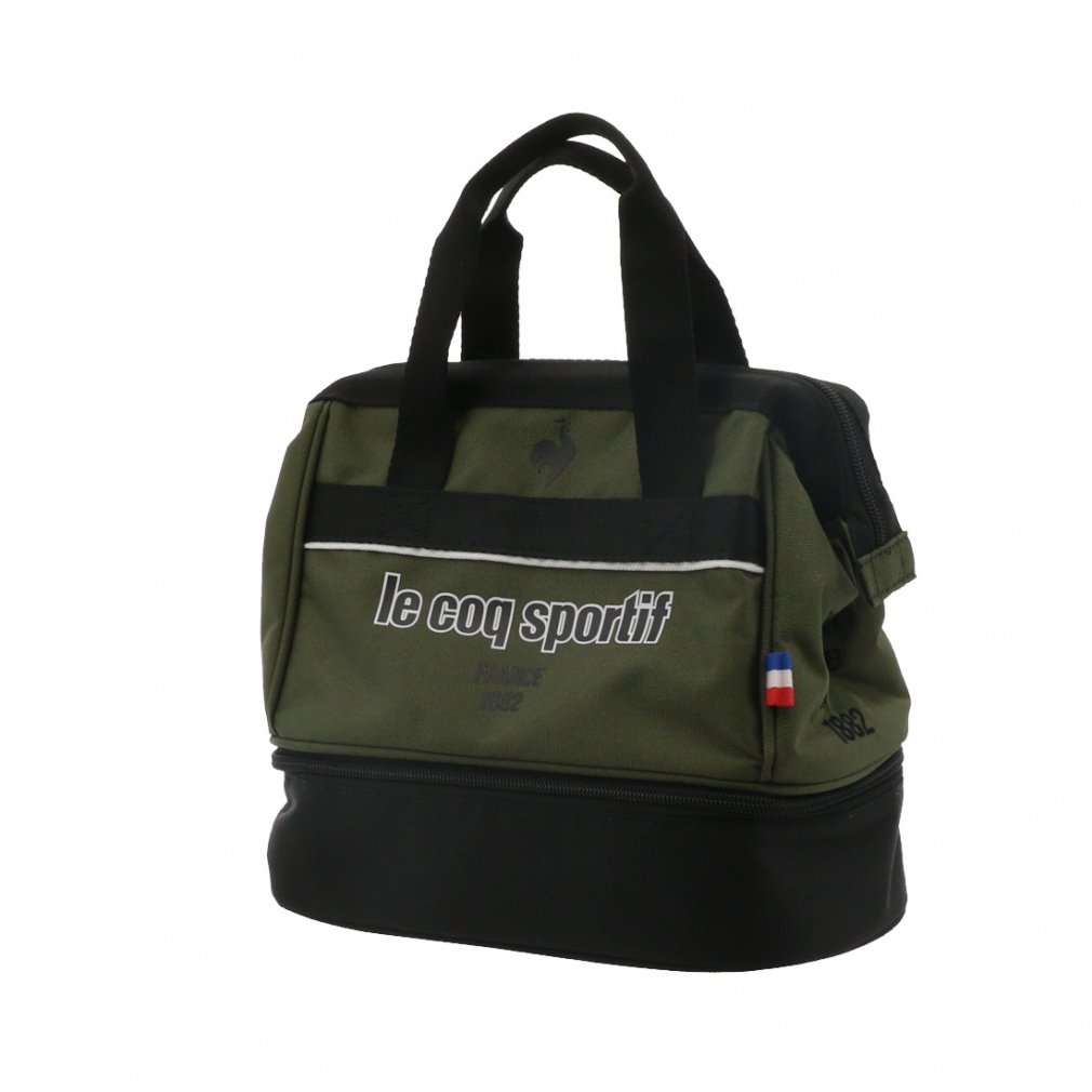 le coq sportif golf Pouch Two-Layer Wide Opening Cart Pouch with Lower Cooler Function LG5STT40M