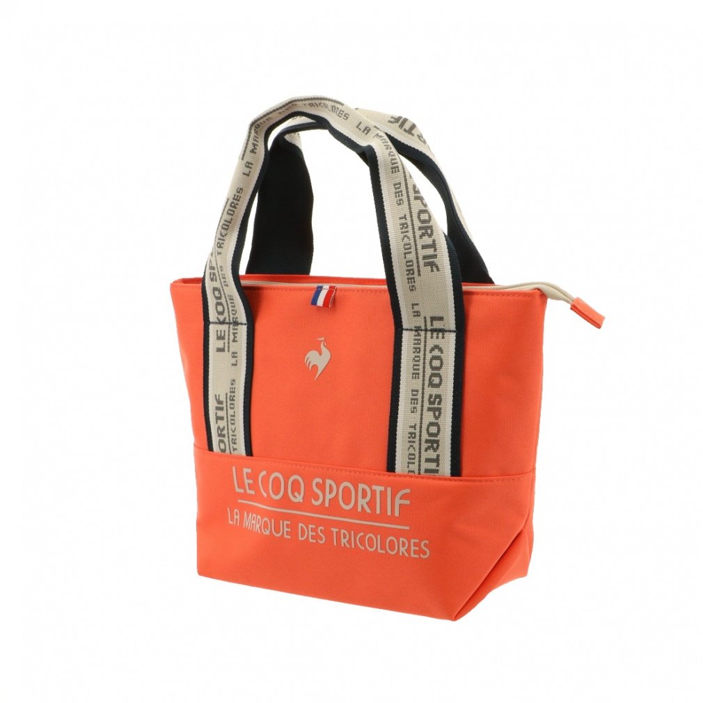 le coq sportif golf Pouch Ladies Pouch (Mini Tote Bag) with Logo Tape Design QQCXJA43