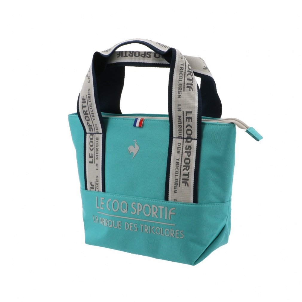 le coq sportif golf Pouch Ladies Pouch (Mini Tote Bag) with Logo Tape Design QQCXJA43