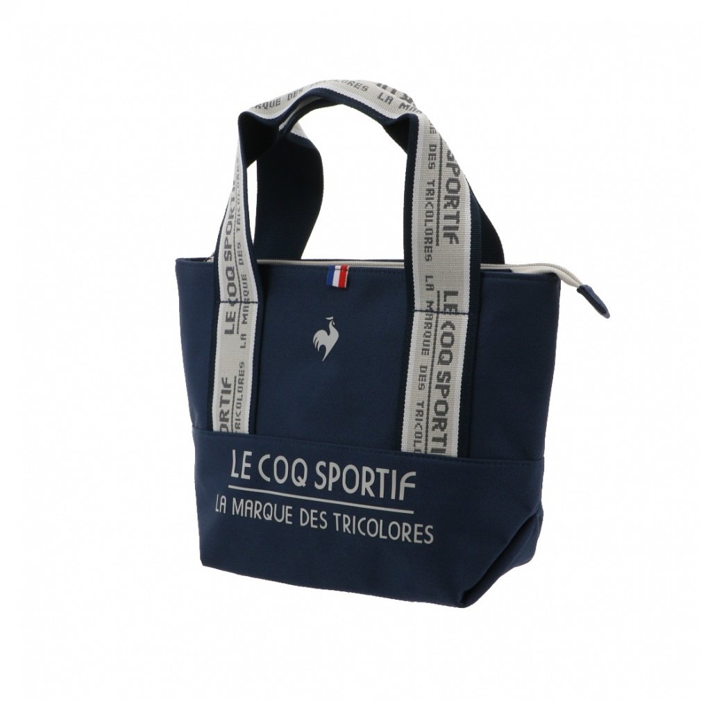 le coq sportif golf Pouch Ladies Pouch (Mini Tote Bag) with Logo Tape Design QQCXJA43