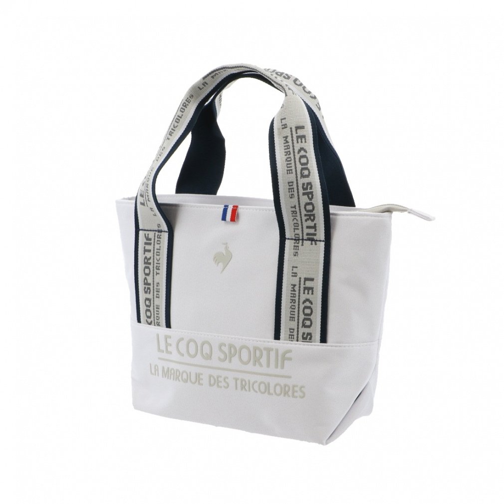 le coq sportif golf Pouch Ladies Pouch (Mini Tote Bag) with Logo Tape Design QQCXJA43