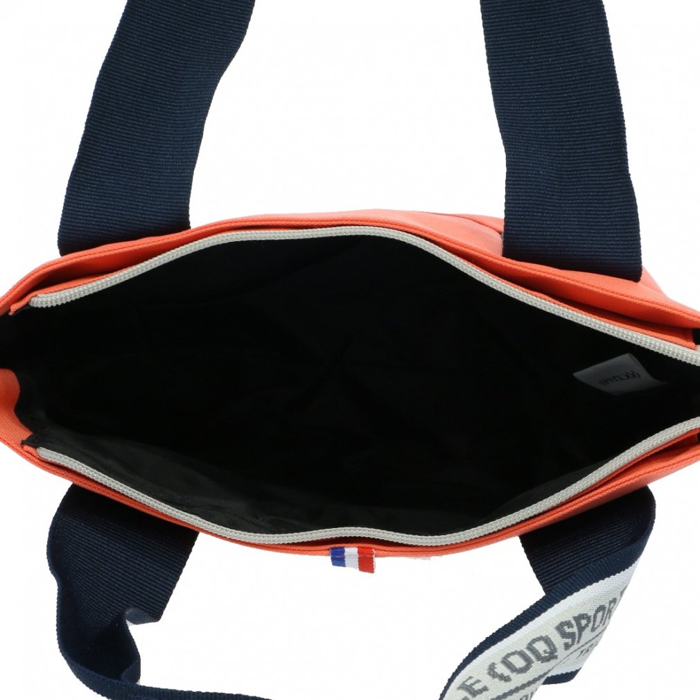 le coq sportif golf Pouch Ladies Pouch (Mini Tote Bag) with Logo Tape Design QQCXJA43