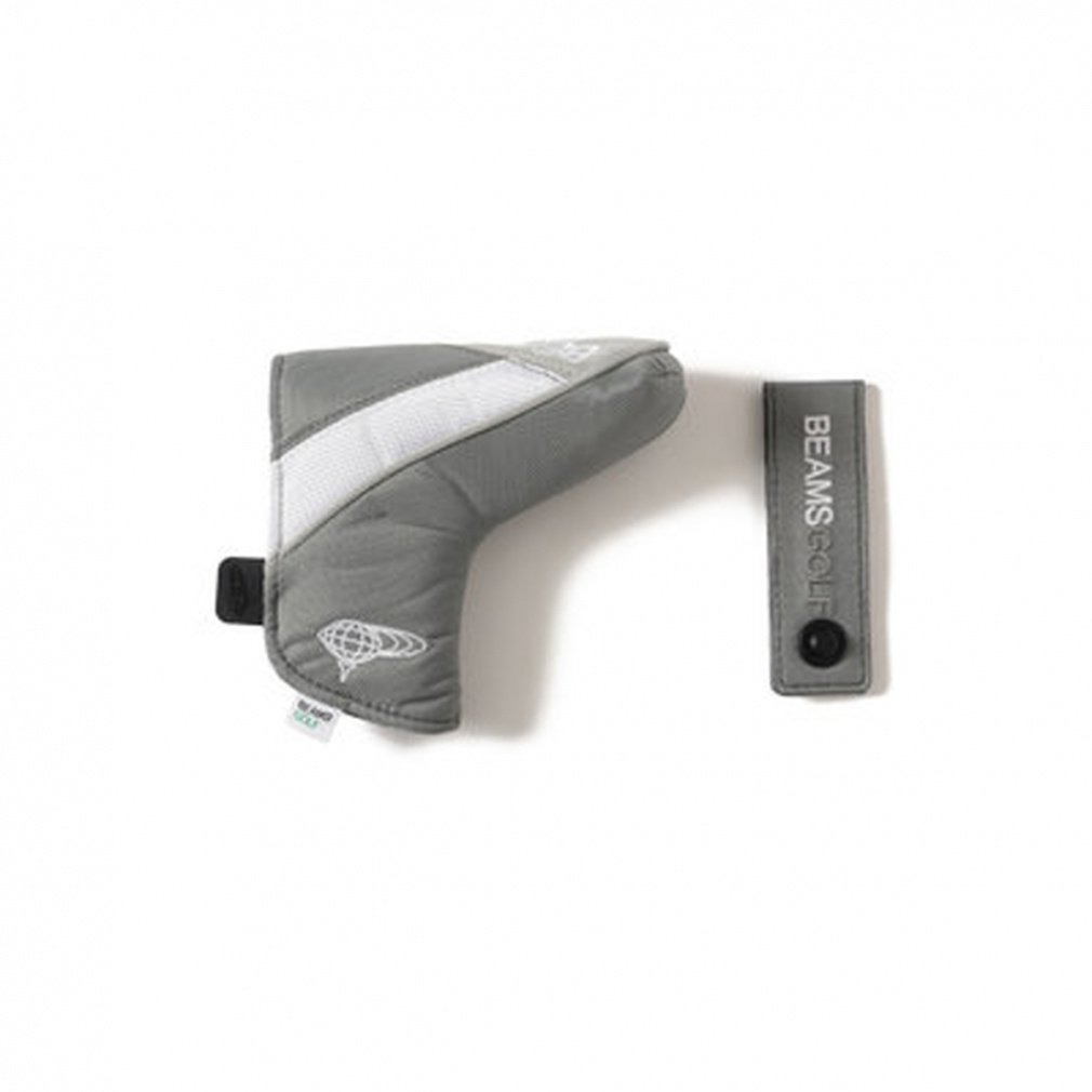 BEAMS GOLF Head Cover Slash Panelled putter Cover (Blade Type) 8104086383