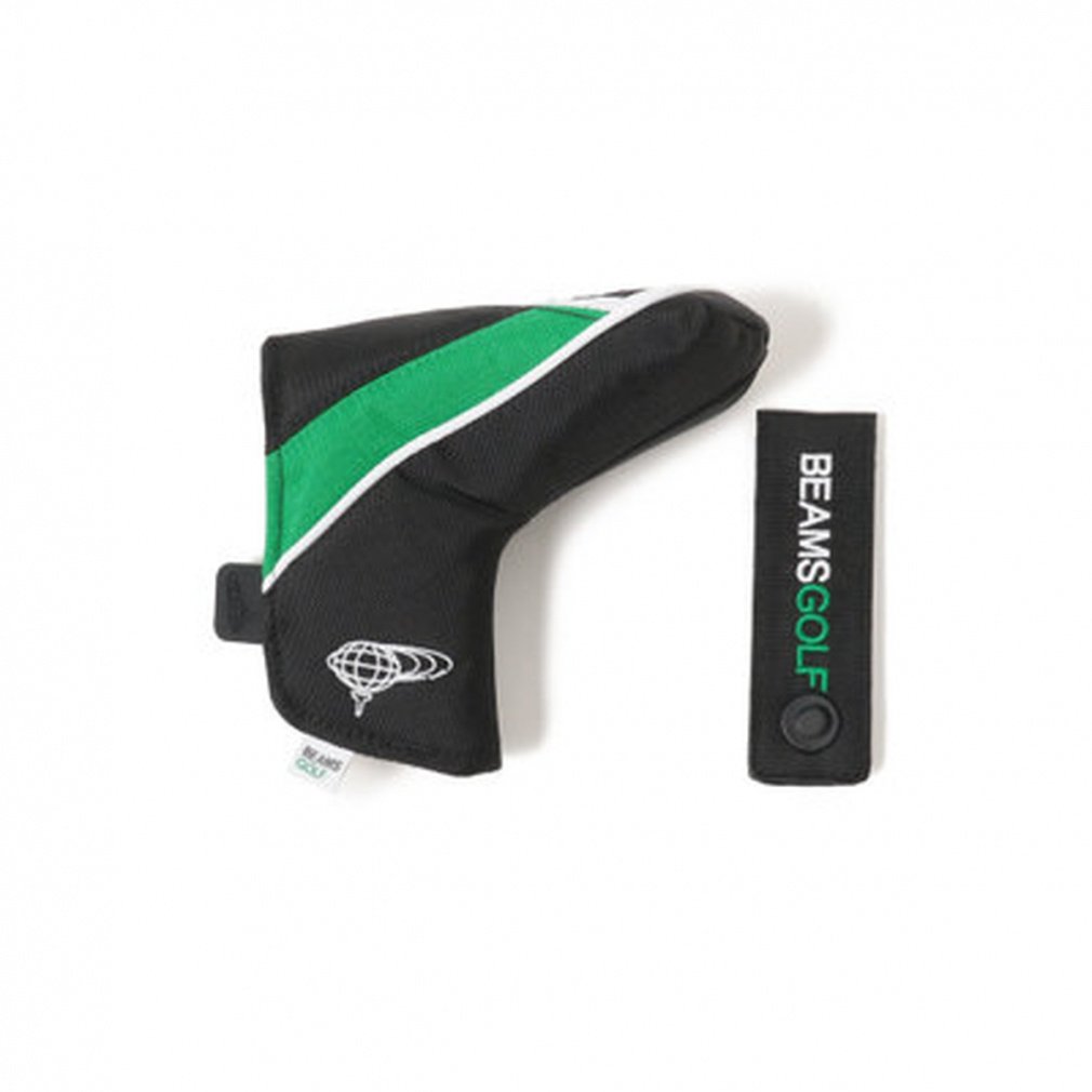 BEAMS GOLF Head Cover Slash Panelled putter Cover (Blade Type) 8104086383