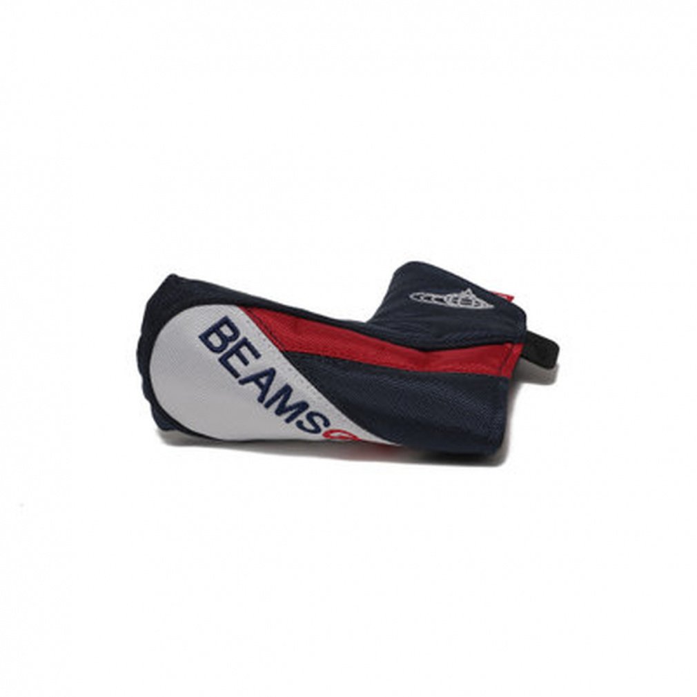 BEAMS GOLF Head Cover Slash Panelled putter Cover (Blade Type) 8104086383