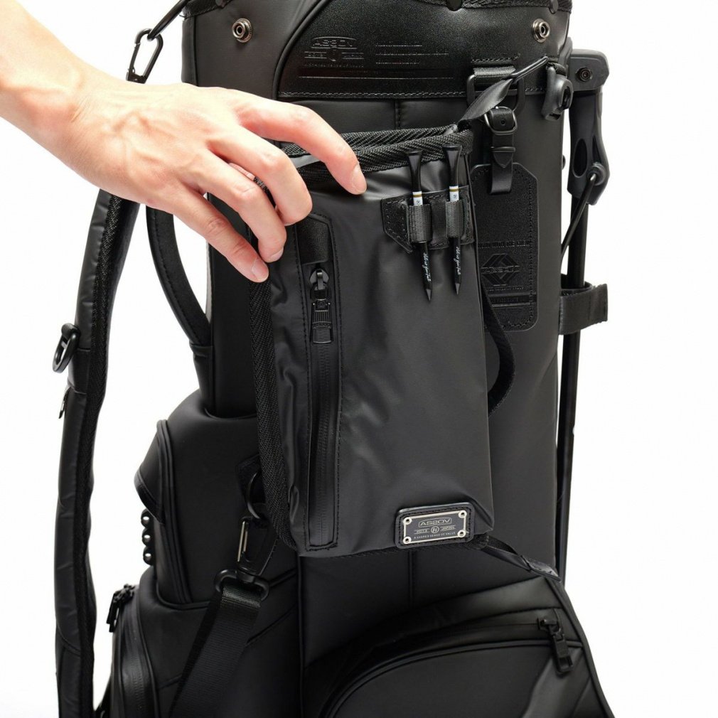 AS2OV Caddy Bag GOLF POLYCA B105 BK 622500-10