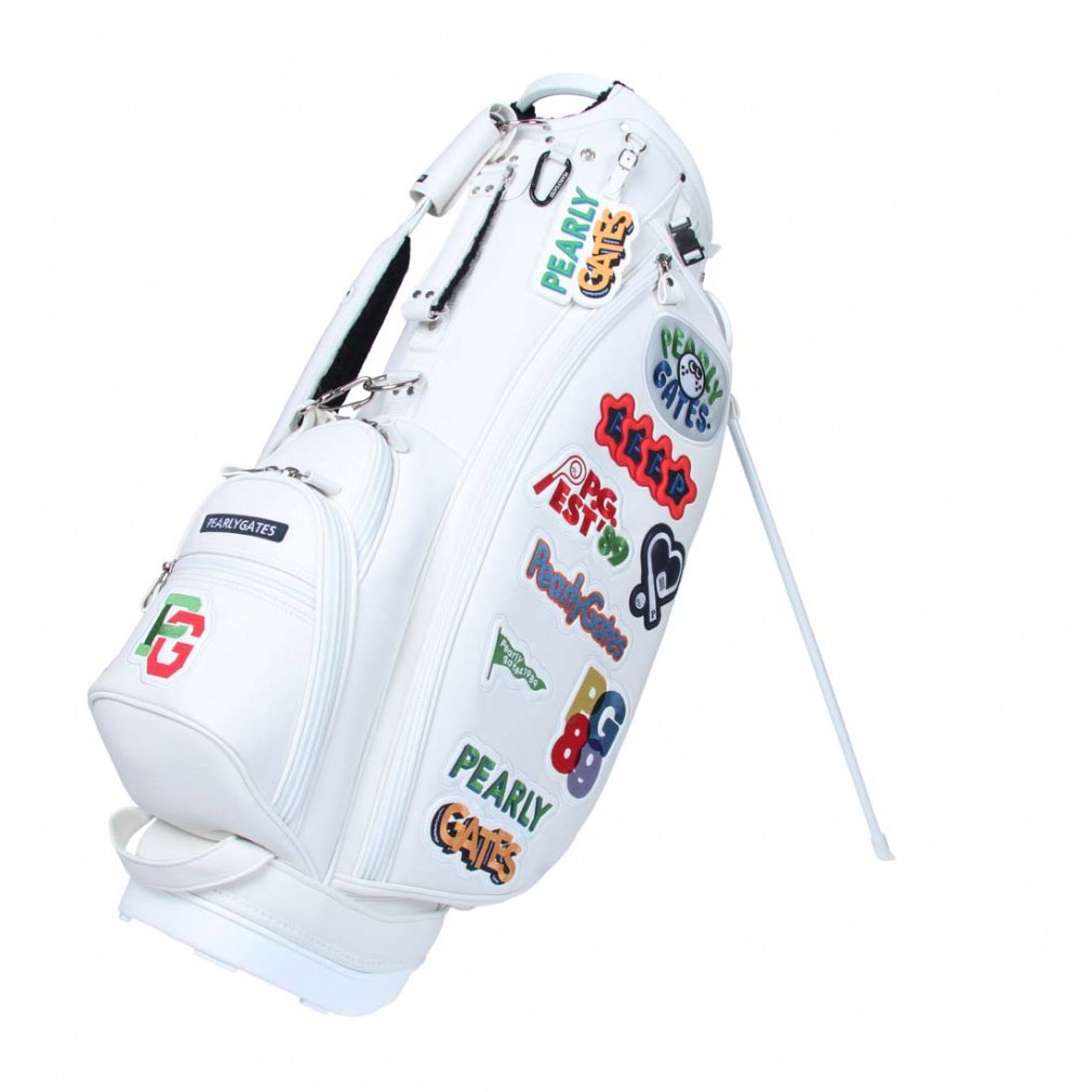 PEARLY GATES Caddy Bag Logo Patch Stand 0536180011
