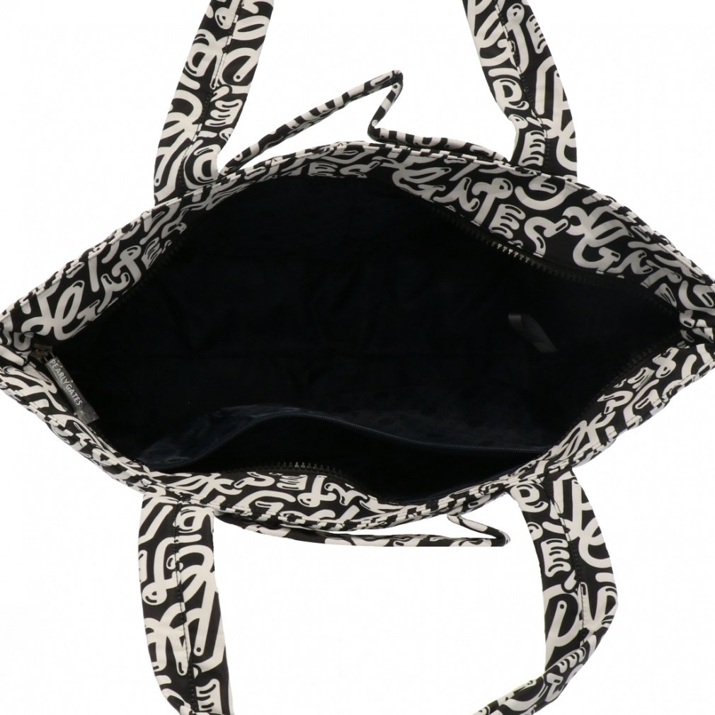 PEARLY GATES Boston Bag Squishy Logo Pattern Locker Bag 0535281101