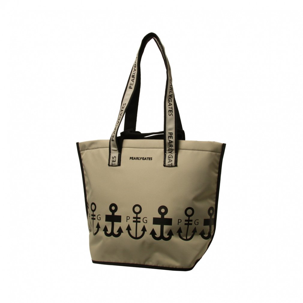 PEARLY GATES Boston Bag Logo Anchor Pattern Locker Bag 0535281803