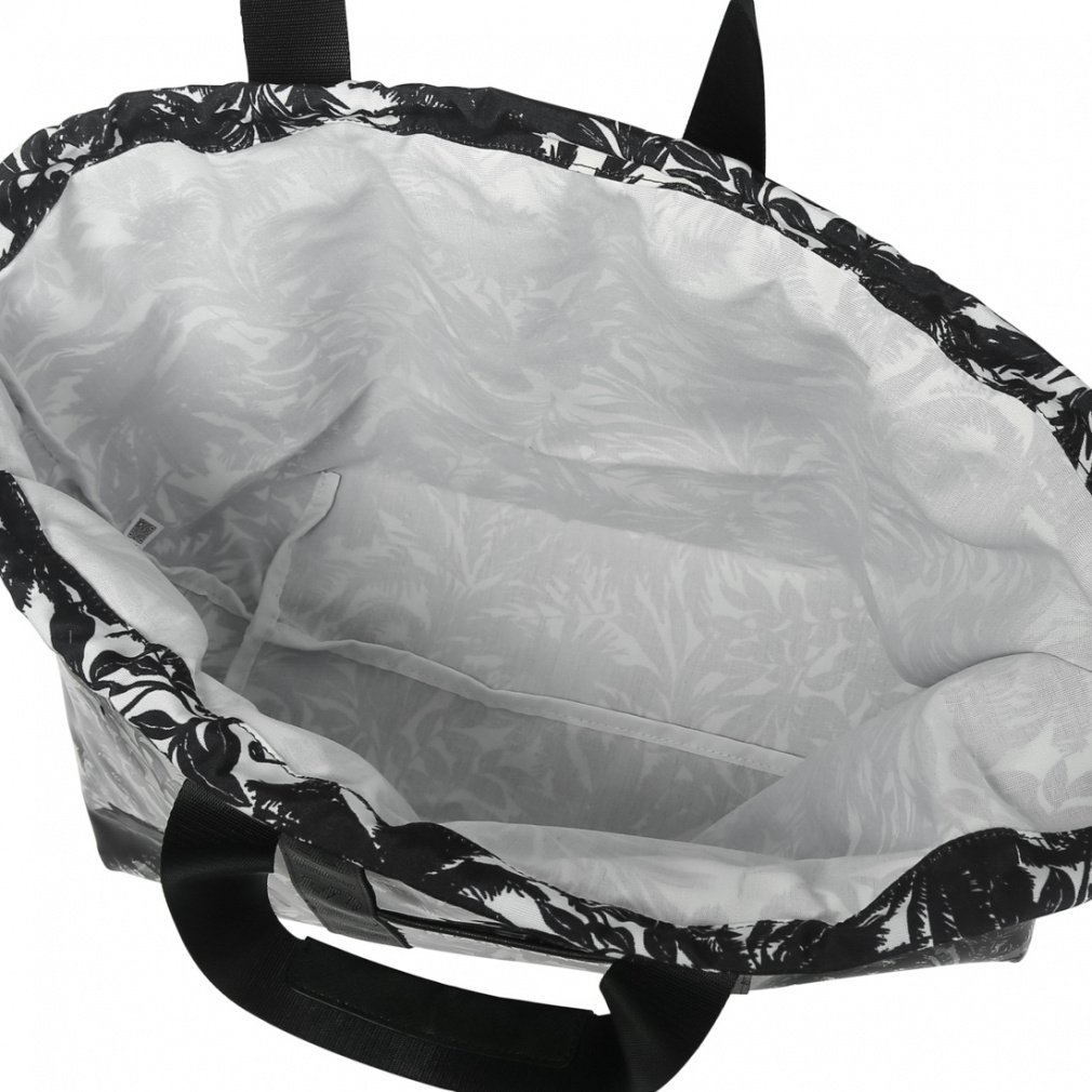 PEARLY GATES Boston Bag Delicate Botanical Pattern Clear Locker Bag 0533281602