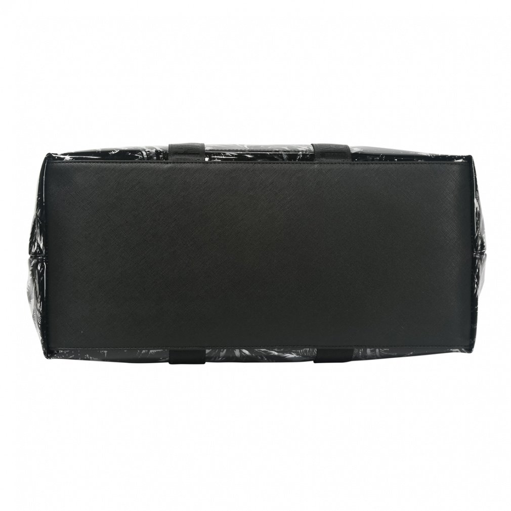 PEARLY GATES Boston Bag Delicate Botanical Pattern Clear Locker Bag 0533281602