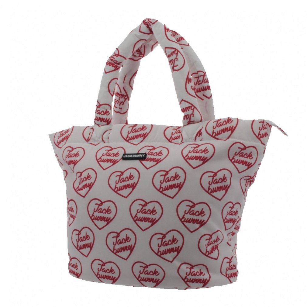 Jack Bunny Boston Bag Heart Pattern Print Tote Bag (2624281100)