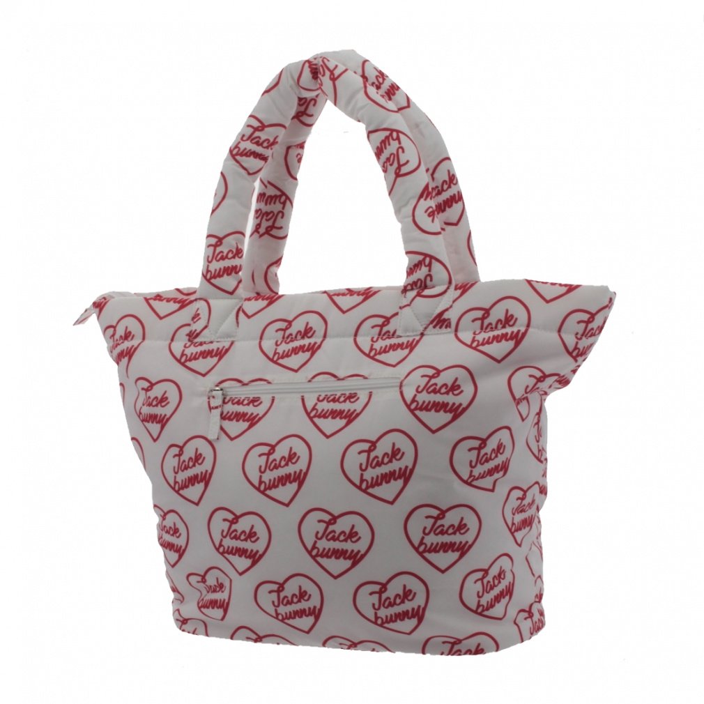 Jack Bunny Boston Bag Heart Pattern Print Tote Bag (2624281100)