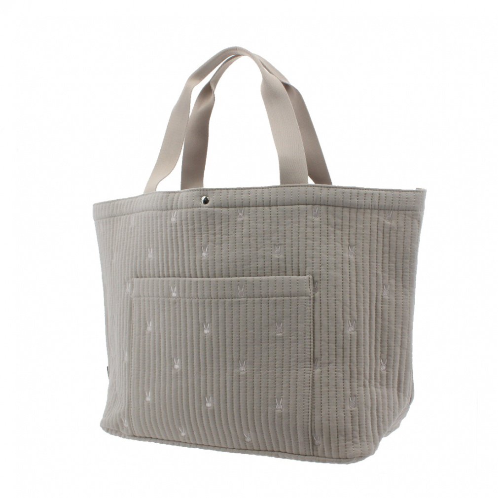 Jack Bunny Boston Bag Rabbit All-Over Pattern Embroidered Tote 2625281814