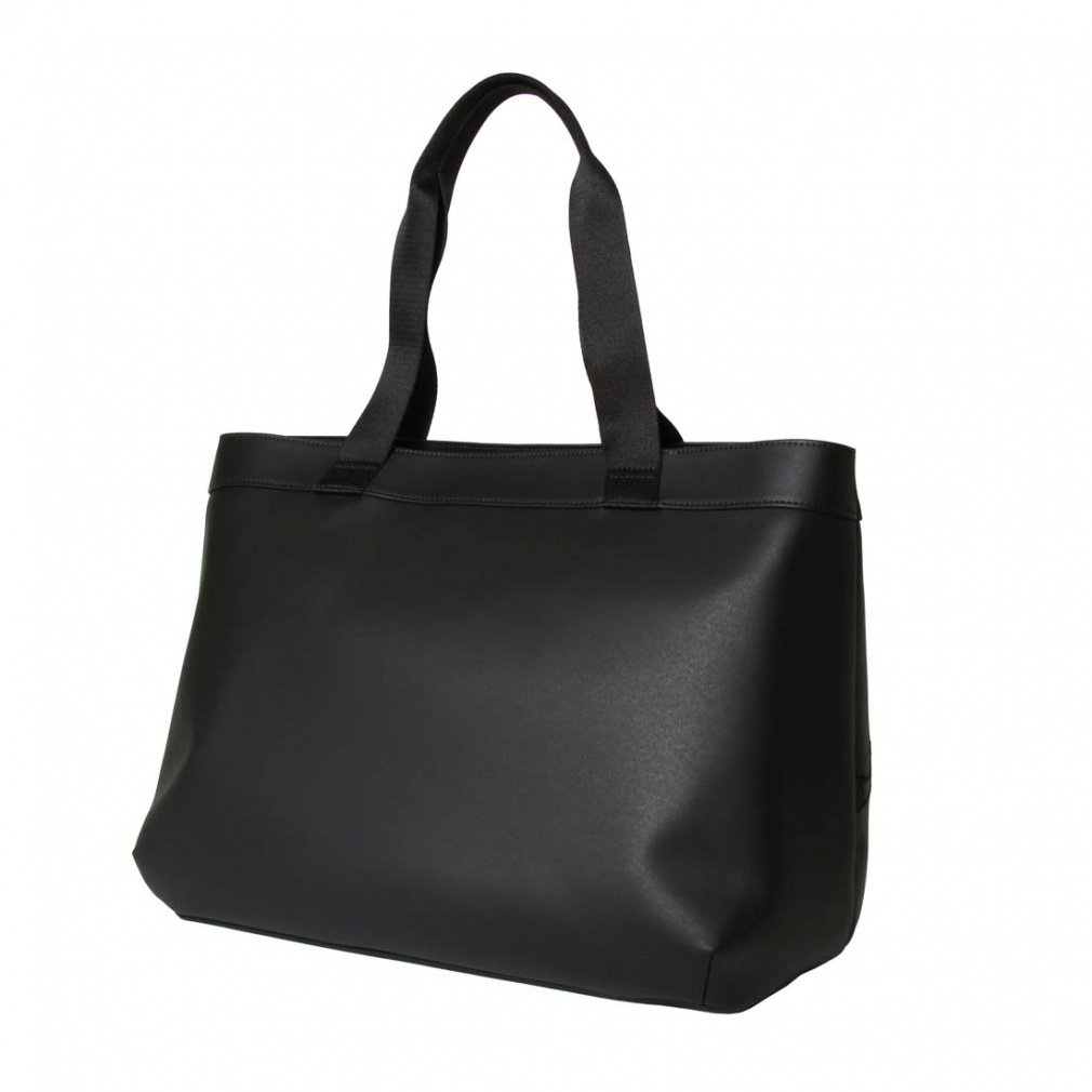Munsingwear Boston Bag Munsing Synthetic Leather Penguin Embroidery Tote Bag MG5FTT02L