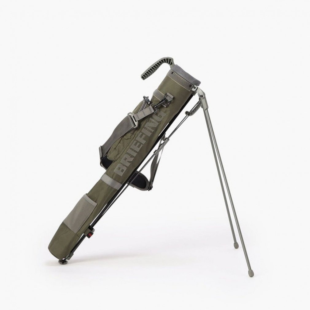 BRIEFING Club Case SELF STAND CARRY XP WOLF GRAY