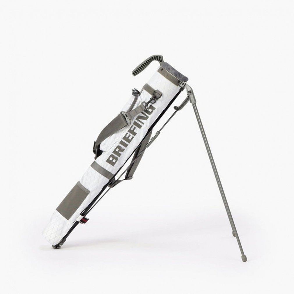 BRIEFING Club Case SELF STAND CARRY XP WOLF GRAY