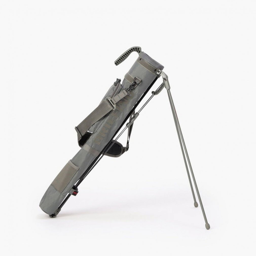 BRIEFING Club Case SELF STAND CARRY XP WOLF GRAY