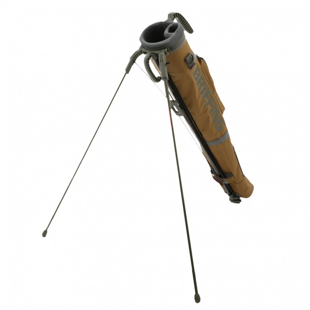 BRIEFING Club Case SELF STAND CARRY XP WOLF GRAY