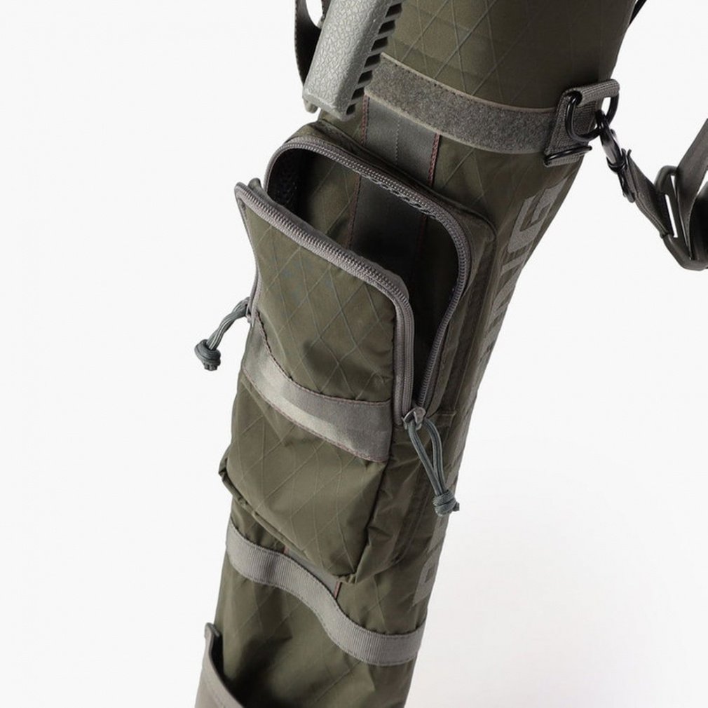 BRIEFING Club Case SELF STAND CARRY XP WOLF GRAY