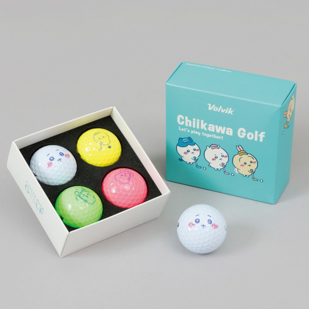 Chiikawa Golf Ball Chiikawa GOLF Ball (4-pack) 0622180204