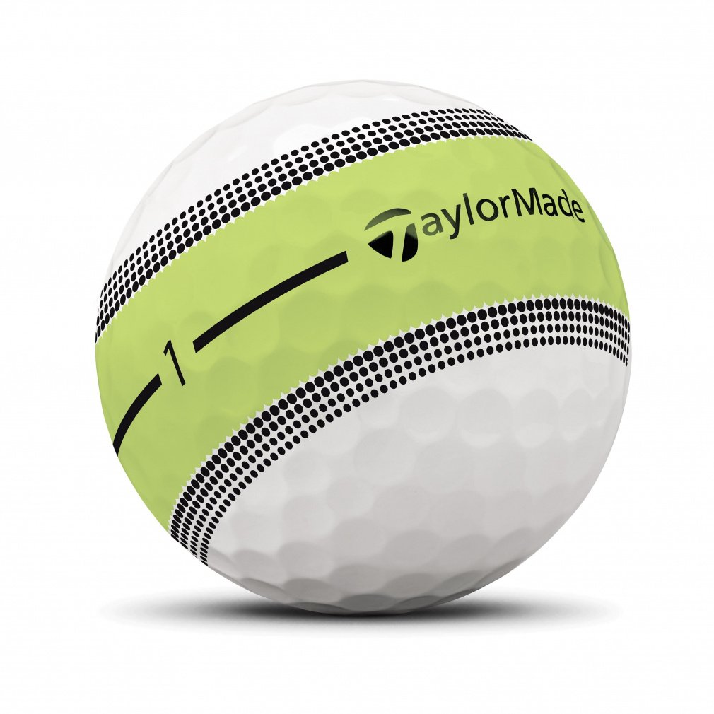 TaylorMade Golf Ball TOUR RESPONSE Stripe NEON Multi Pack M1804601