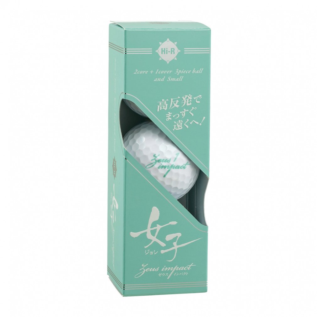 kasco Golf Ball 1 Dozen Zeus Impact Ladies 3 Pearl White zeusimpact ladies3 PWH