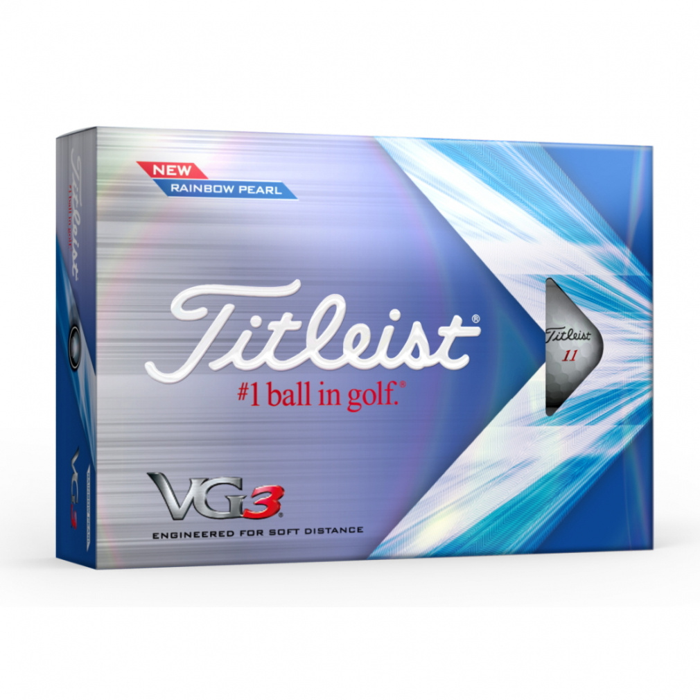 Titleist Golf Ball 1 Dozen 22 VG3 RAINBOW PEARL 22 VG3 Rainbow Pearl