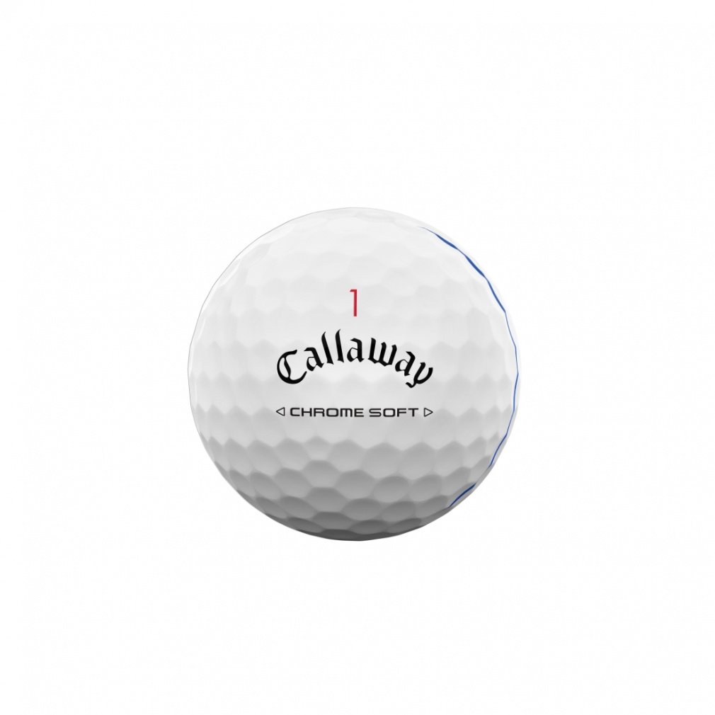 Callaway Golf Ball 1 Dozen CHROME SOFT 24 TRIPLE TRACK 7193105053