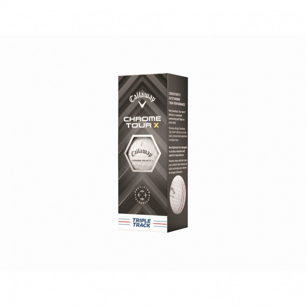 Callaway Golf Ball 1 Dozen CHROME TOUR X 24 TRIPLE TRACK 7193108290