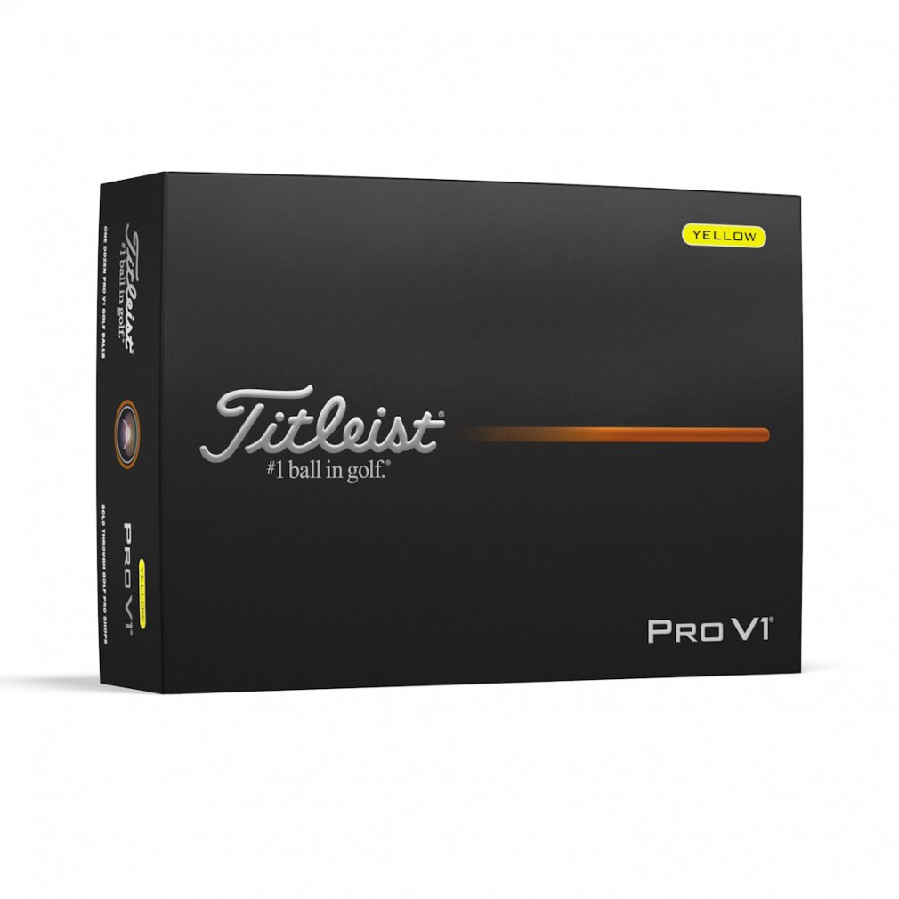Titleist Golf Ball 1 Dozen PRO V1 25 Yellow ProV1 25 Yellow 6665928565