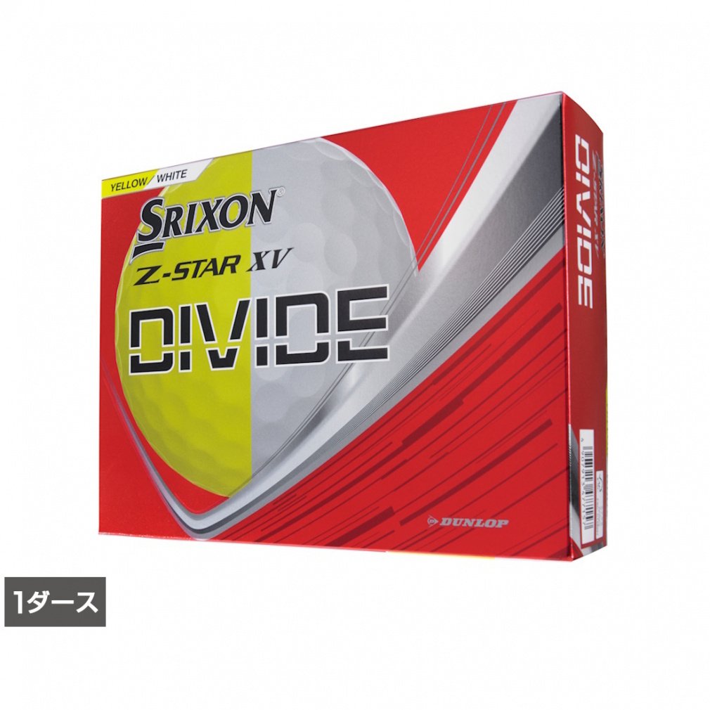 SRIXON Golf Ball 1 Dozen Z-STAR XV9 DIVIDE XV9DIVWY3