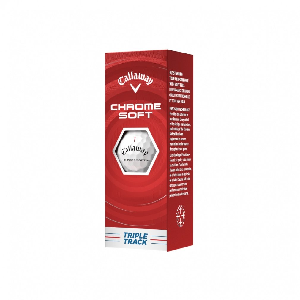 Callaway Golf Ball 1 Dozen CHROME SOFT TRIPLE TRACK 7193812791