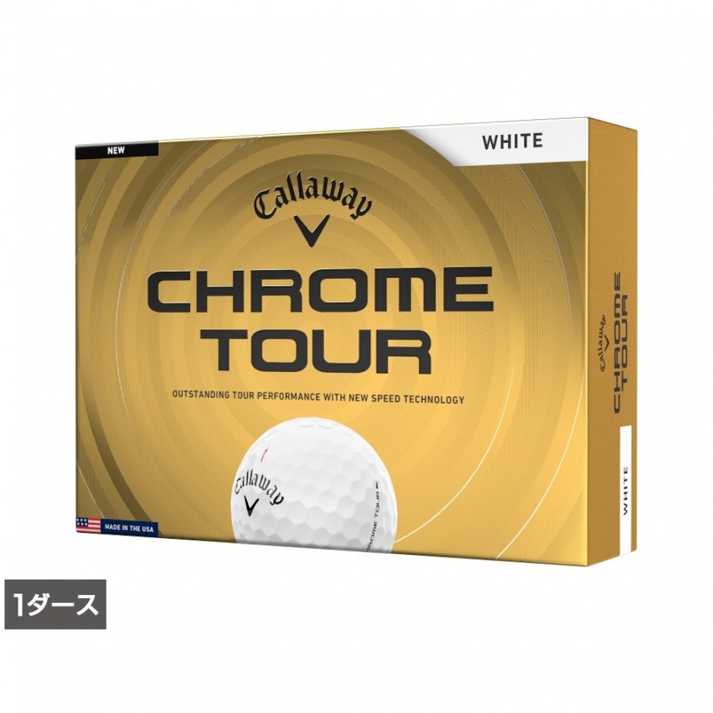 Callaway Golf Ball 1 Dozen CHROME TOUR 7193793052