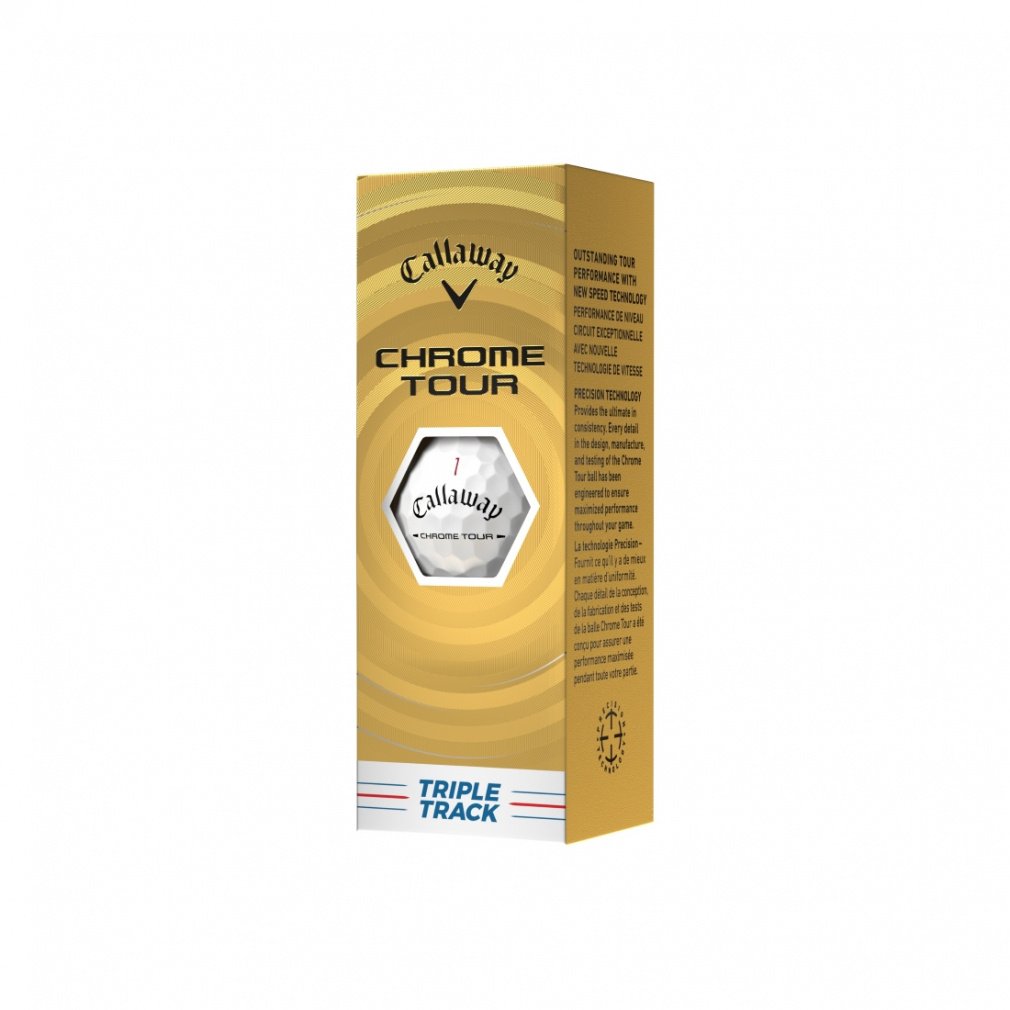 Callaway Golf Ball 1 Dozen CHROME TOUR TRIPLE TRACK 7193798675