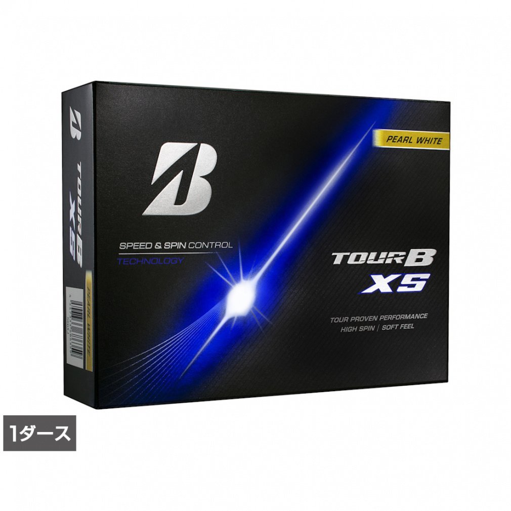 BRIDGESTONE GOLF Golf Ball 1 Dozen 26 TOUR B XS Pearl White S6GXJ