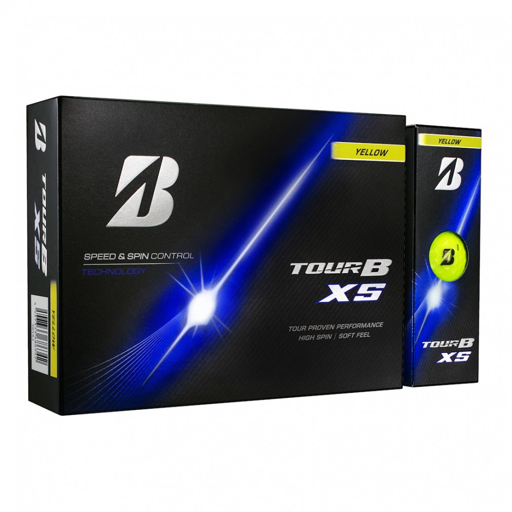 BRIDGESTONE GOLF Golf Ball 1 Dozen 26 TOUR B XS Yellow S6YXJ